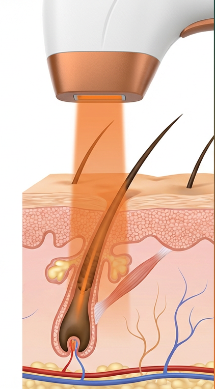 Wie funktioniert Laser Haarentfernung – Behandlung mit Diodenlaser in München